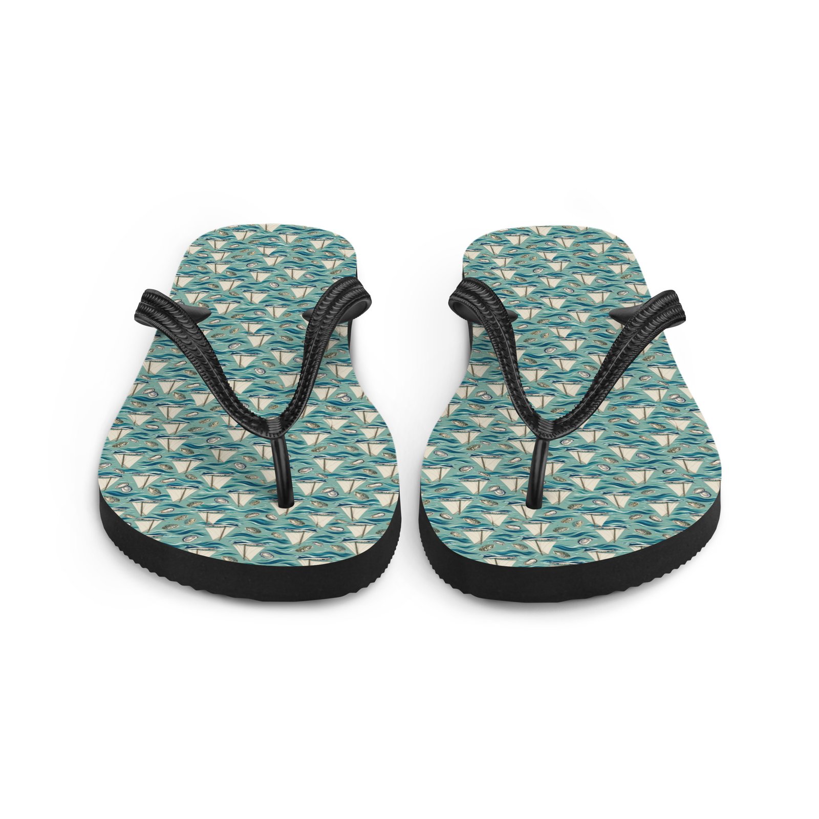 Maryland Chesapeake Skipjack Flip-Flops | Tide - Image 4