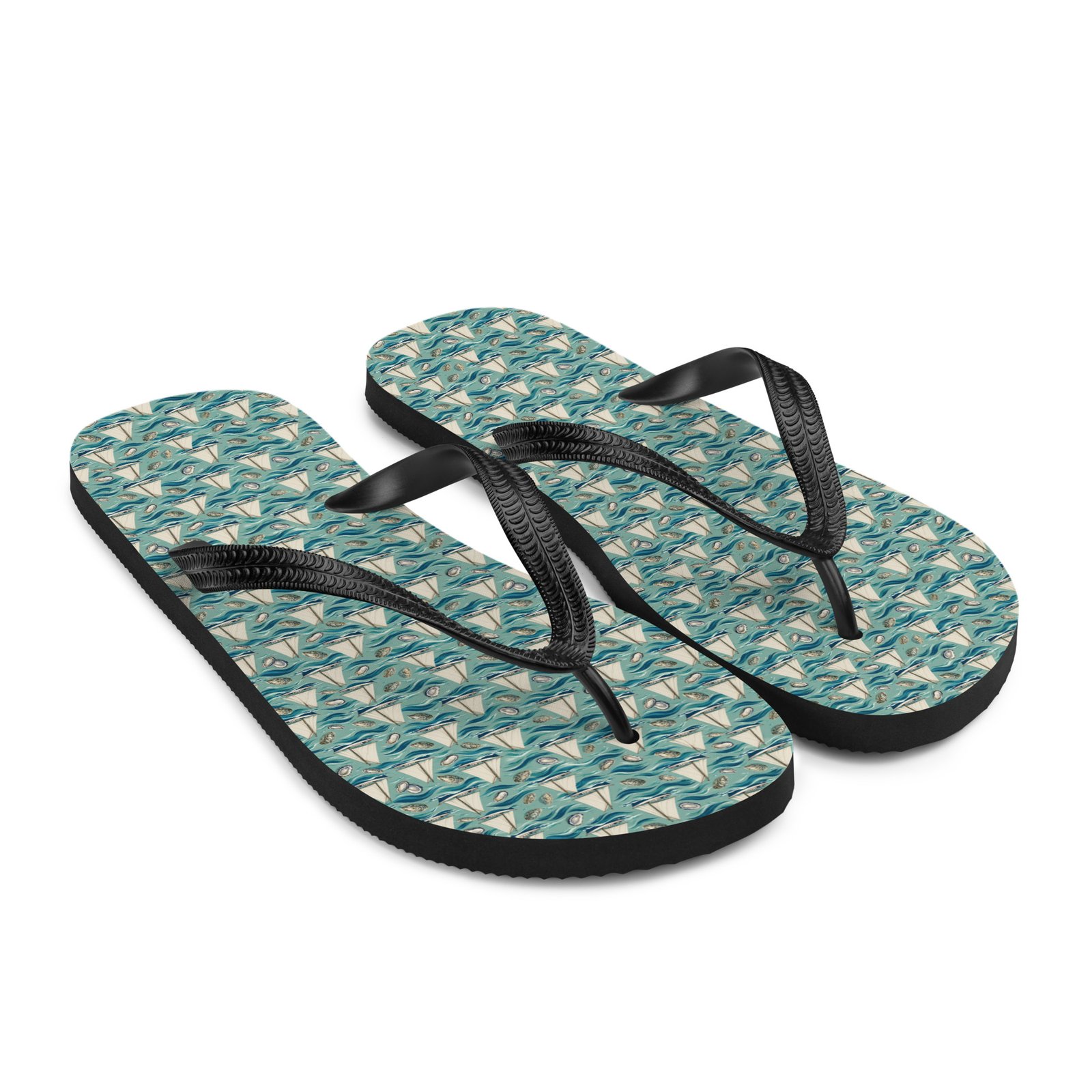 Maryland Chesapeake Skipjack Flip-Flops | Tide - Image 7
