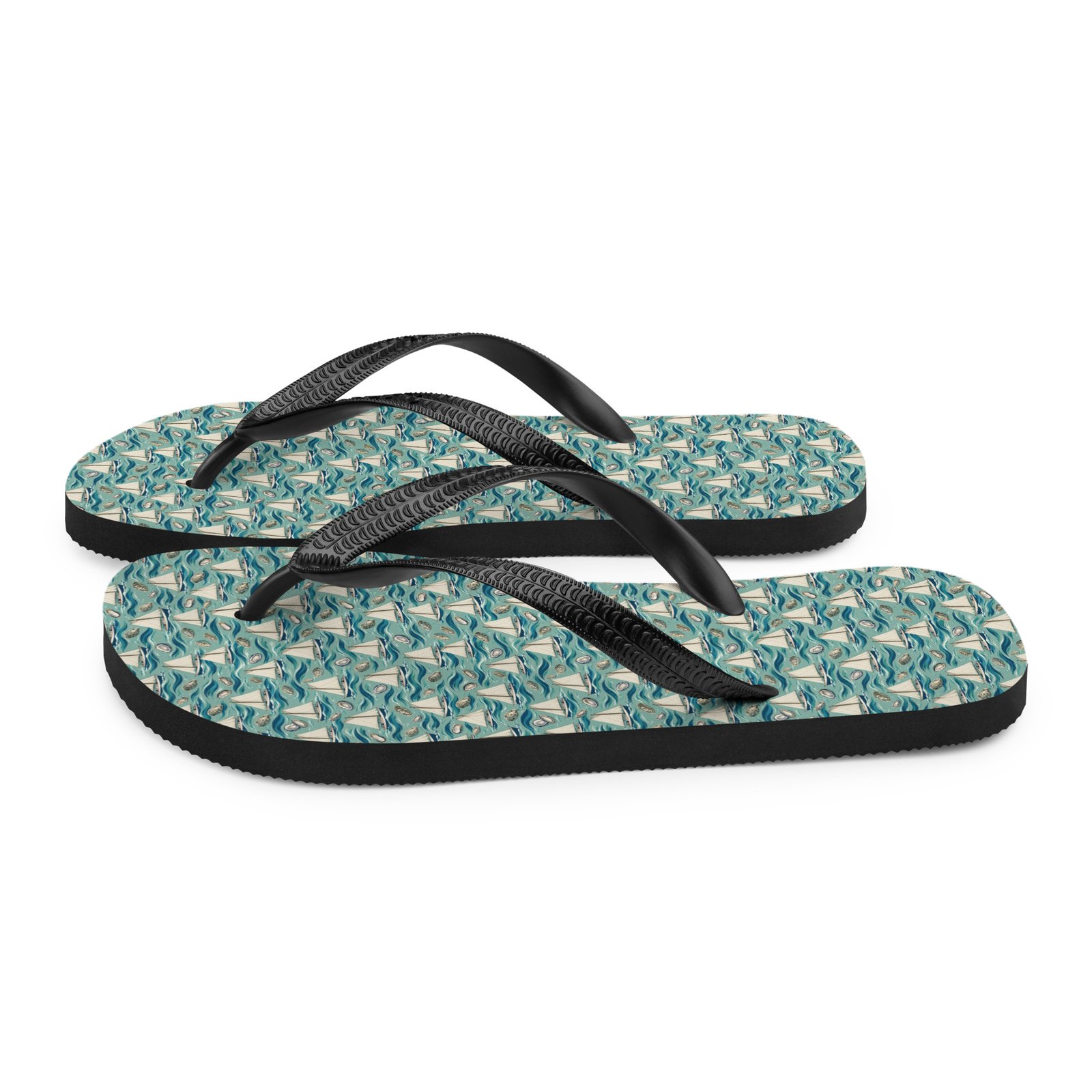 Maryland Chesapeake Skipjack Flip-Flops | Tide - Image 5