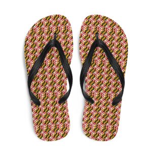 Maryland Flag Remix Flip-Flops