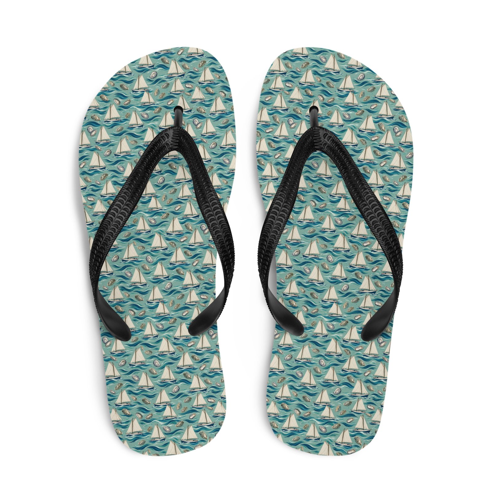 Maryland Chesapeake Skipjack Flip-Flops | Tide