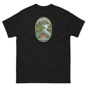 Leonardtown Maryland McIntosh Run Kayaking T-Shirt
