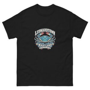 Leonardtown Maryland Breton Bay Blue Crab T-Shirt