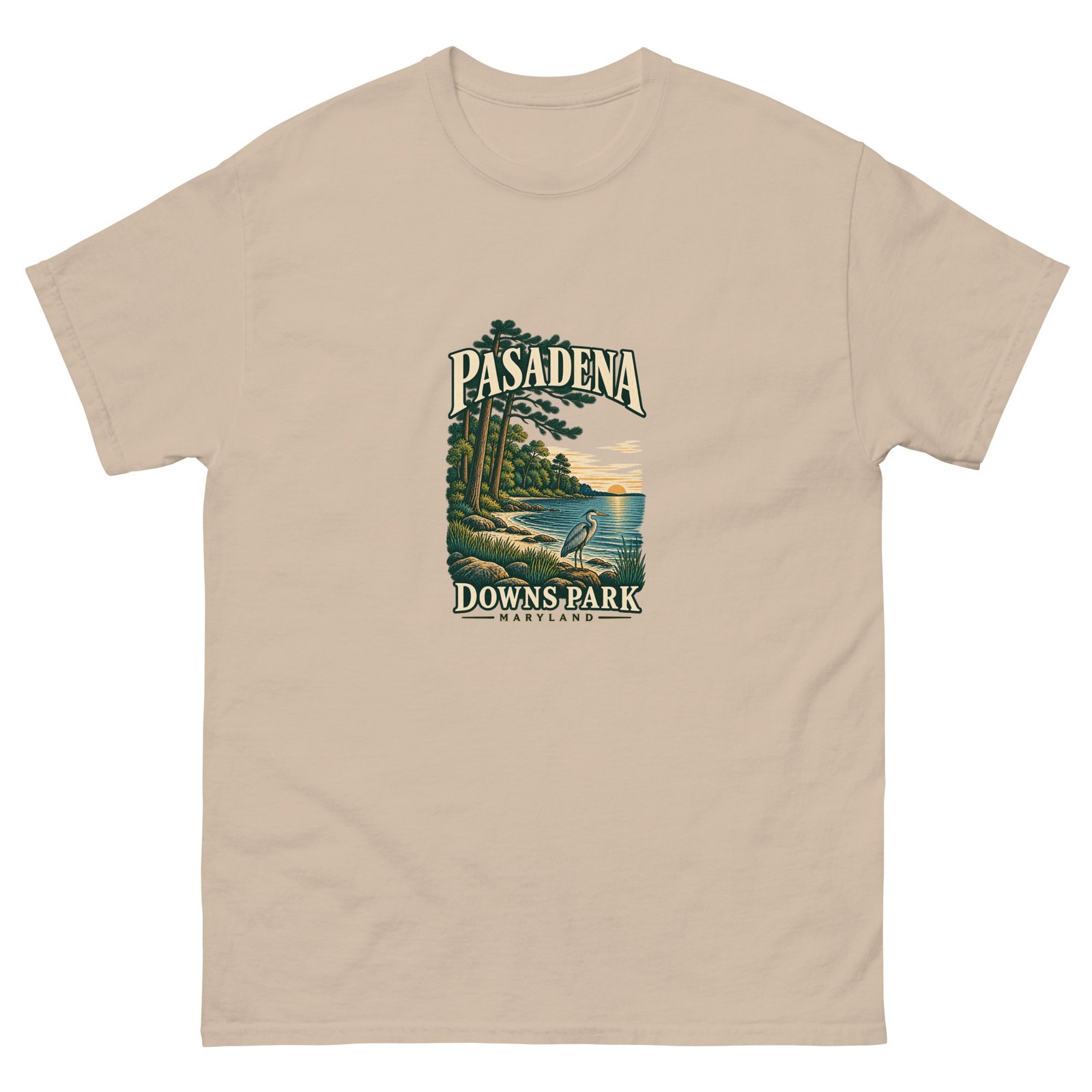 New in the MSB Team Store: Pasadena Maryland Downs Park Shoreline Unisex T-Shirt