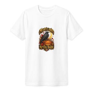 Maryland Halloween After Dark Raven Fine Jersey T-Shirt