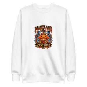 Maryland Halloween Spooky Season Crab Sweatshirt
