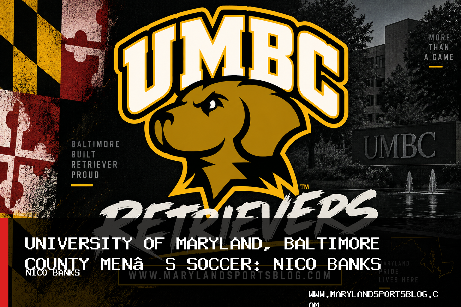 University of Maryland, Baltimore County Men’s Soccer’s Nico Banks Earns America East Co-Rookie Honor featured image