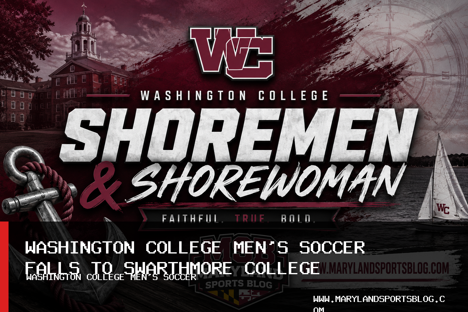 Washington College Men's Soccer Falls 5-0 to Swarthmore College in Centennial Conference Play featured image