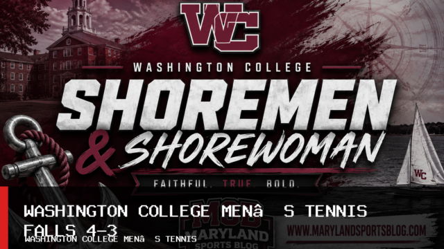 Washington College Men’s Tennis Drops 4-3 Decision to Batten in Fall Finale