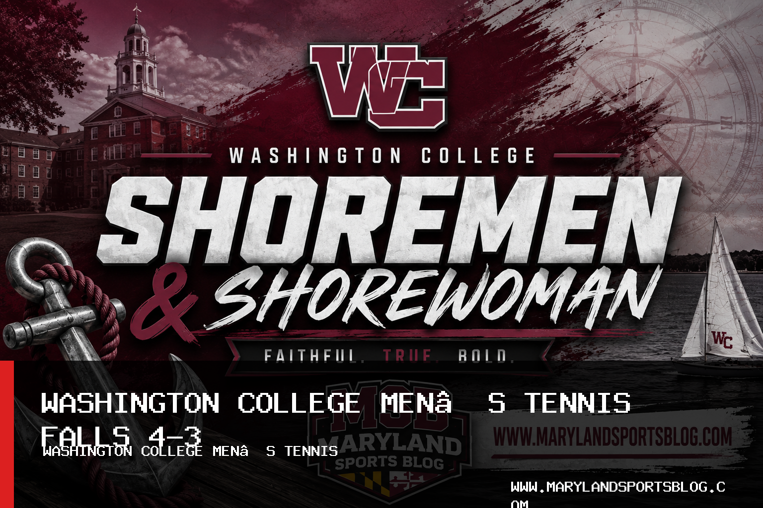 Washington College Men’s Tennis Drops 4-3 Decision to Batten in Fall Finale featured image