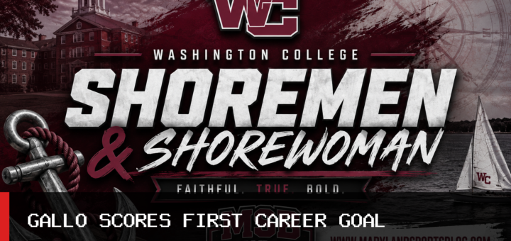 Washington College Shoremen Men’s Soccer Falls 2-1 to Franklin & Marshall Despite Niland Gallo’s First Career Goal featured image