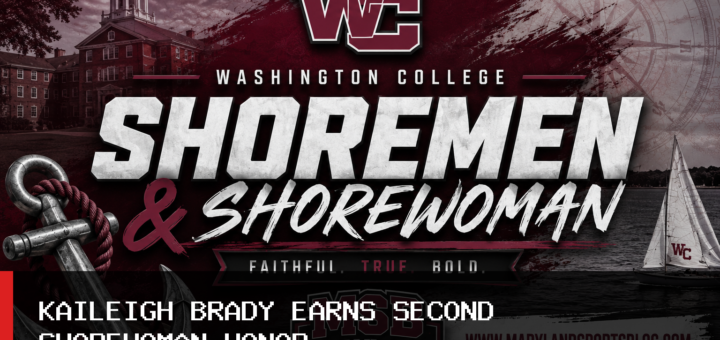 Washington College Women's Soccer's Kaileigh Brady Named Shorewoman of the Week for Second Time featured image