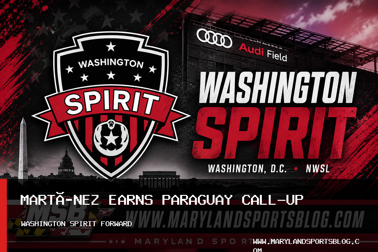 Washington Spirit Forward Claudia Martínez Earns Paraguay Women’s National Team Call-Up featured image