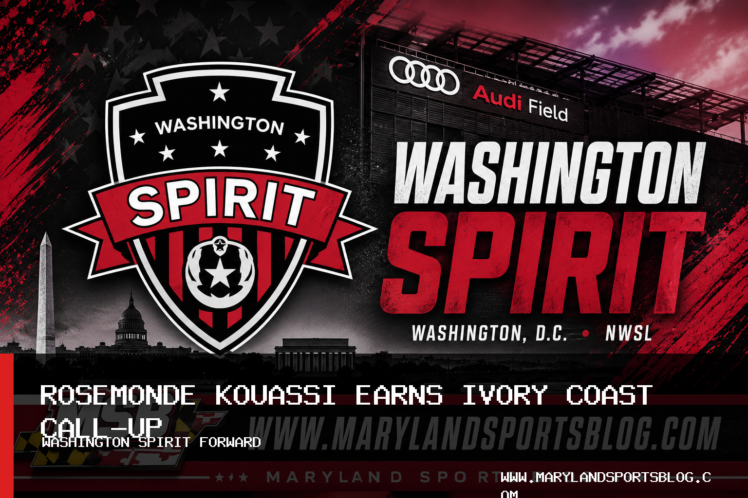 Washington Spirit Women’s Soccer Forward Rosemonde Kouassi Called Up for 2028 Ivory Coast Olympic Qualifiers featured image