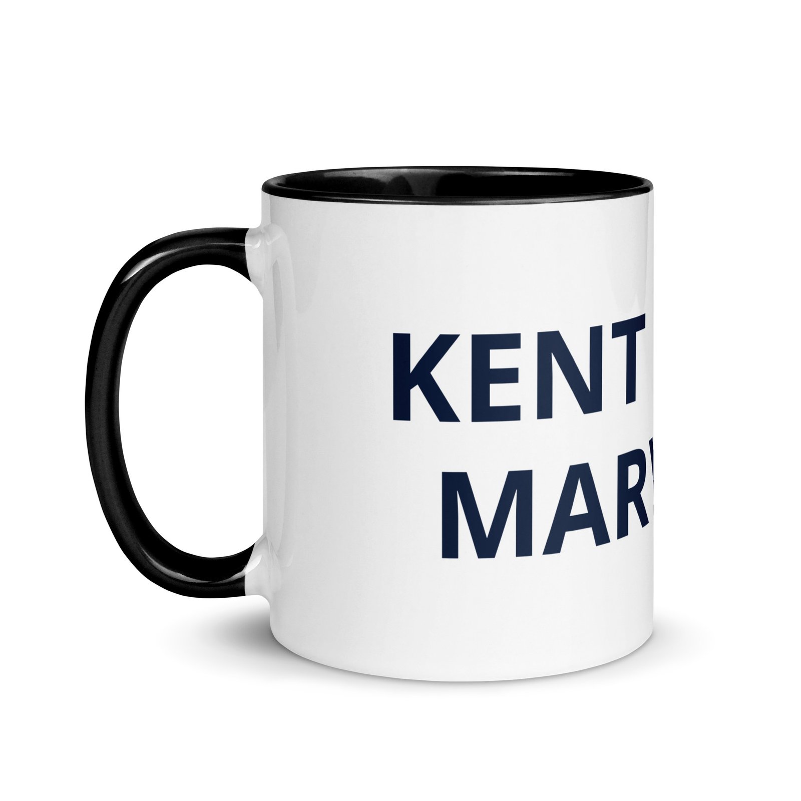 Kent Island Maryland Bay Life Black Interior Coffee Mug 11 oz - Image 3