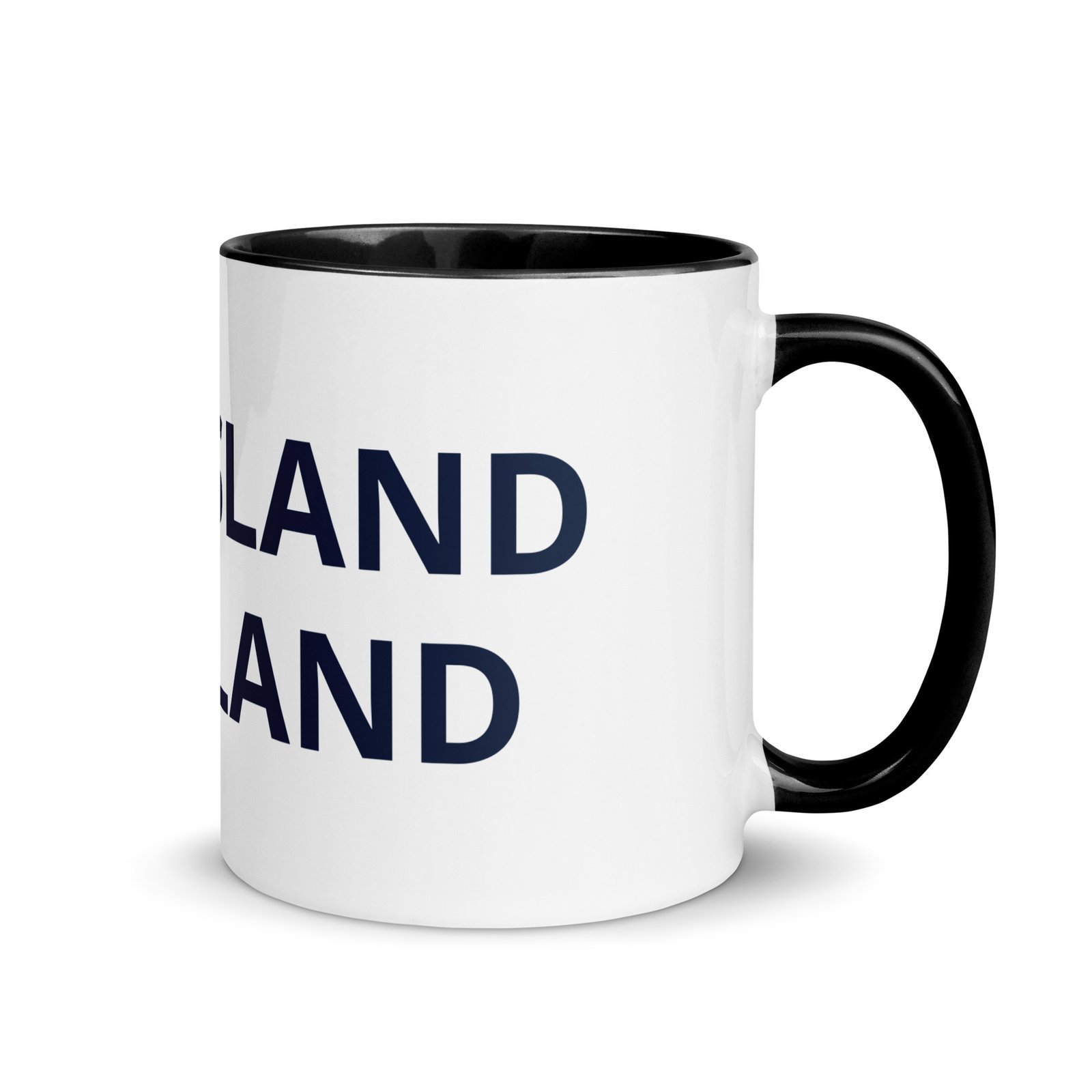 Kent Island Maryland Bay Life Black Interior Coffee Mug 11 oz - Image 2