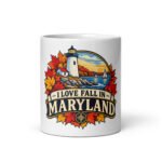 New in the MSB Team Store: I Love Fall in Maryland Lighthouse Coffee Mug, 11 oz