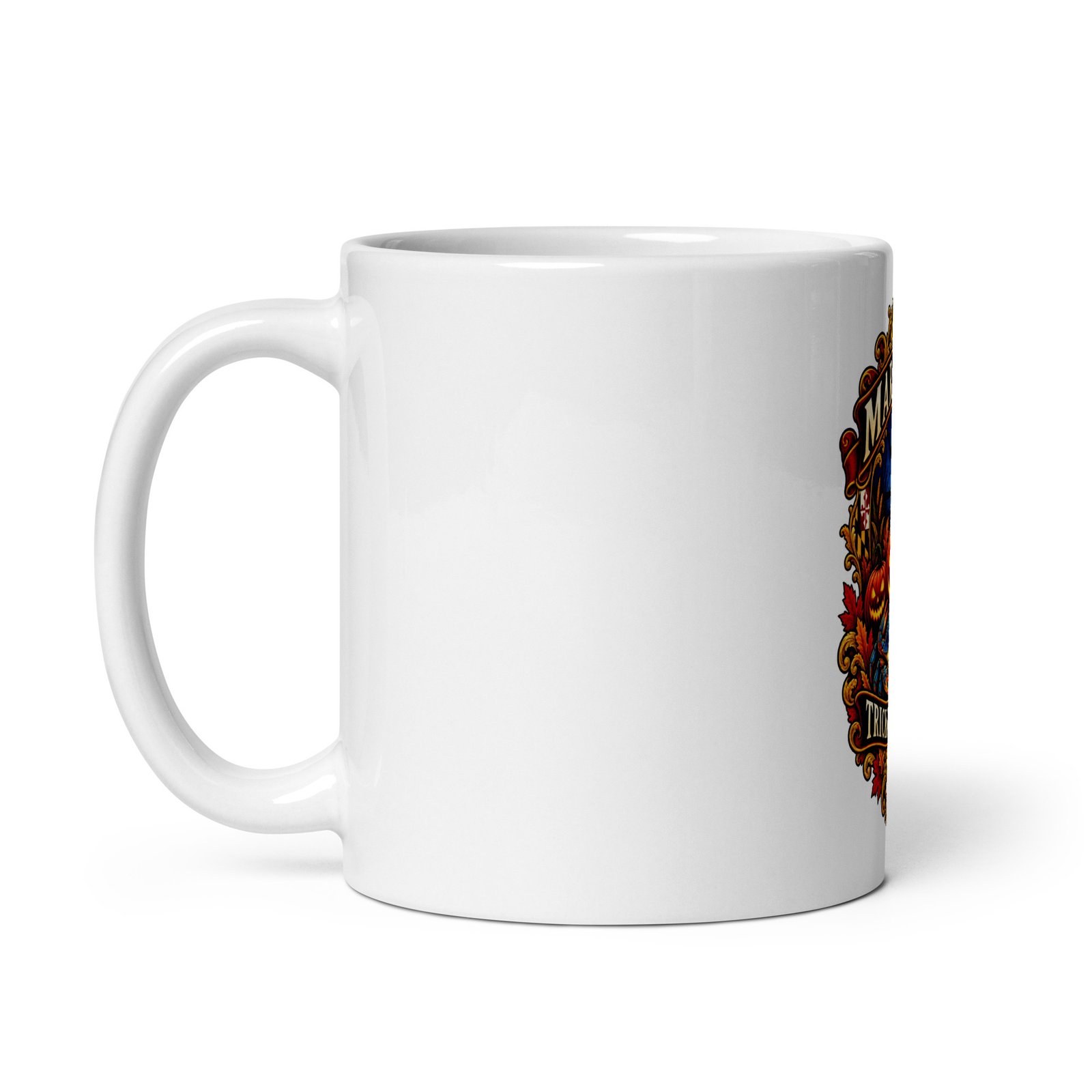 Maryland Halloween Tricks and Treats Pumpkin Crab Mug - Image 3