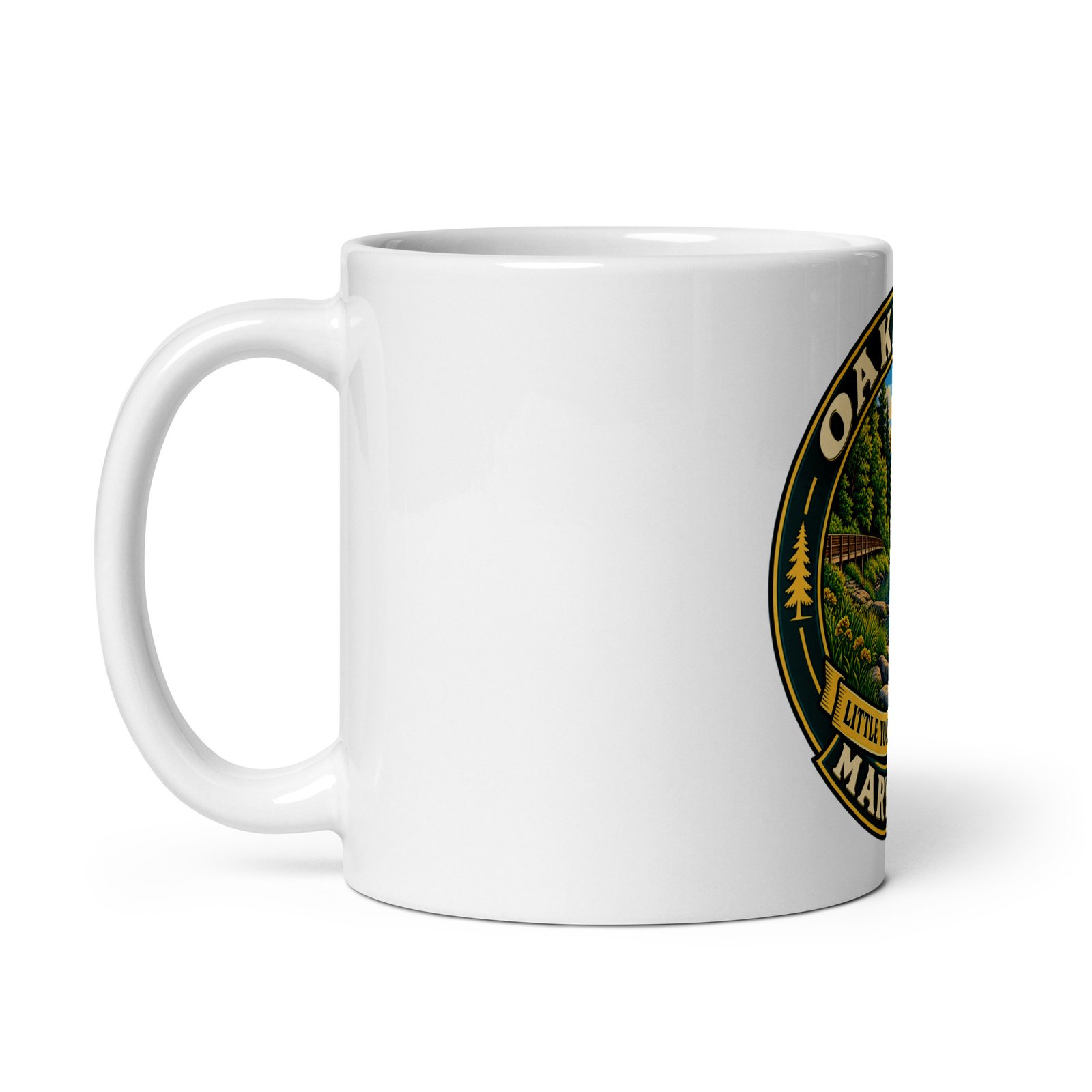 Oakland Maryland Little Yough River Days Coffee Mug, 11 oz - Image 2