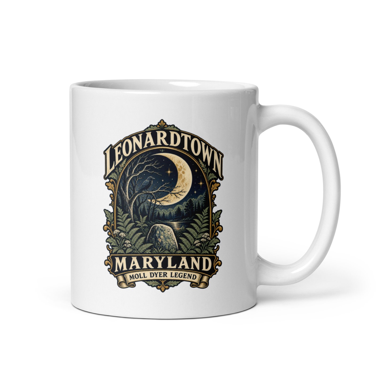 Leonardtown Maryland Moll Dyer Moonlight Mug