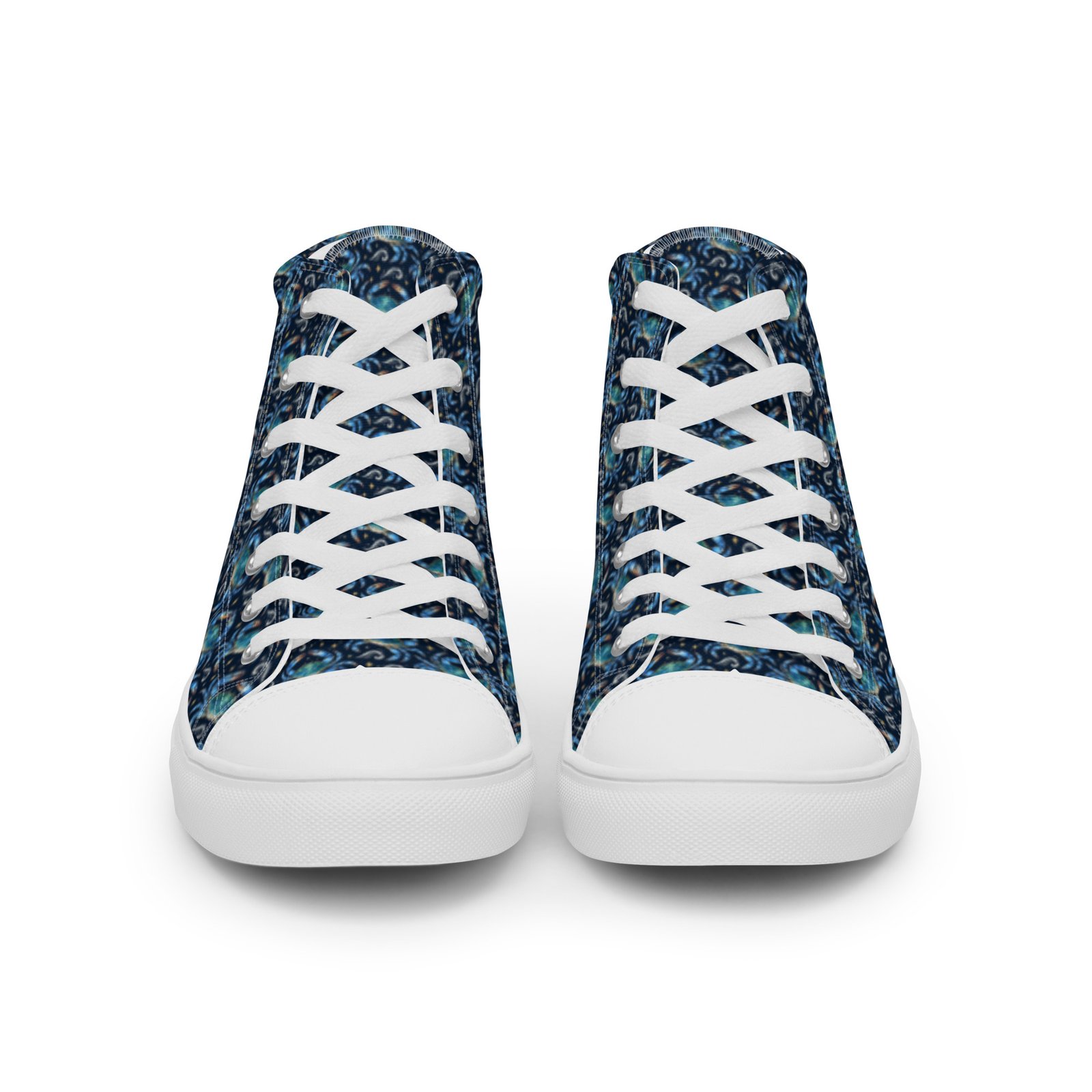 Maryland Blue Crab Women’s High Top Canvas Shoes | Chesapeake Midnight - Image 5